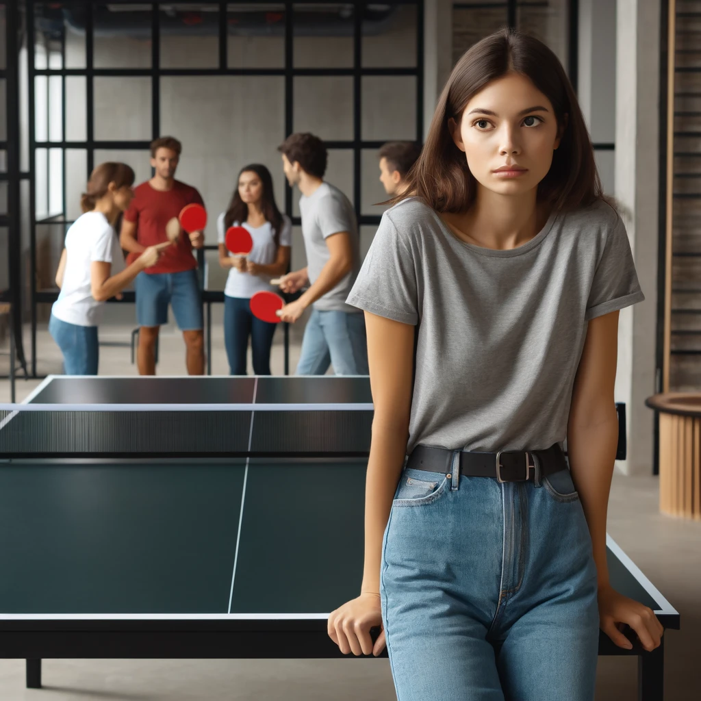 让你不追乒乓球的女生是什么