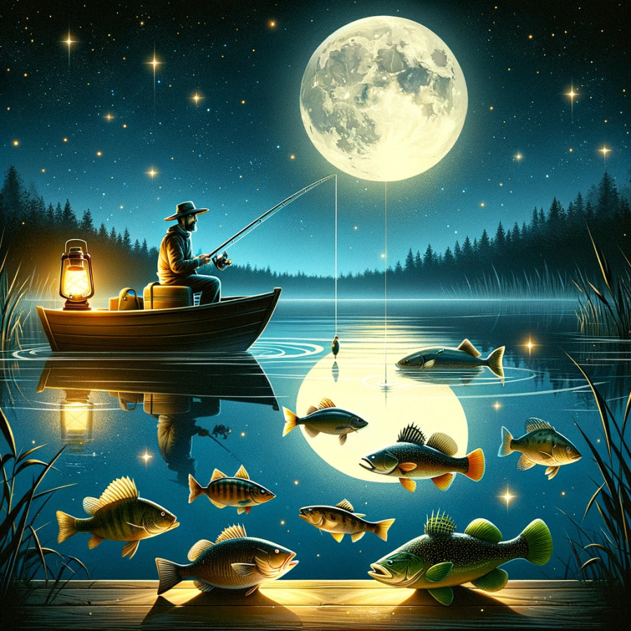 夜晚钓鱼有什么品种好