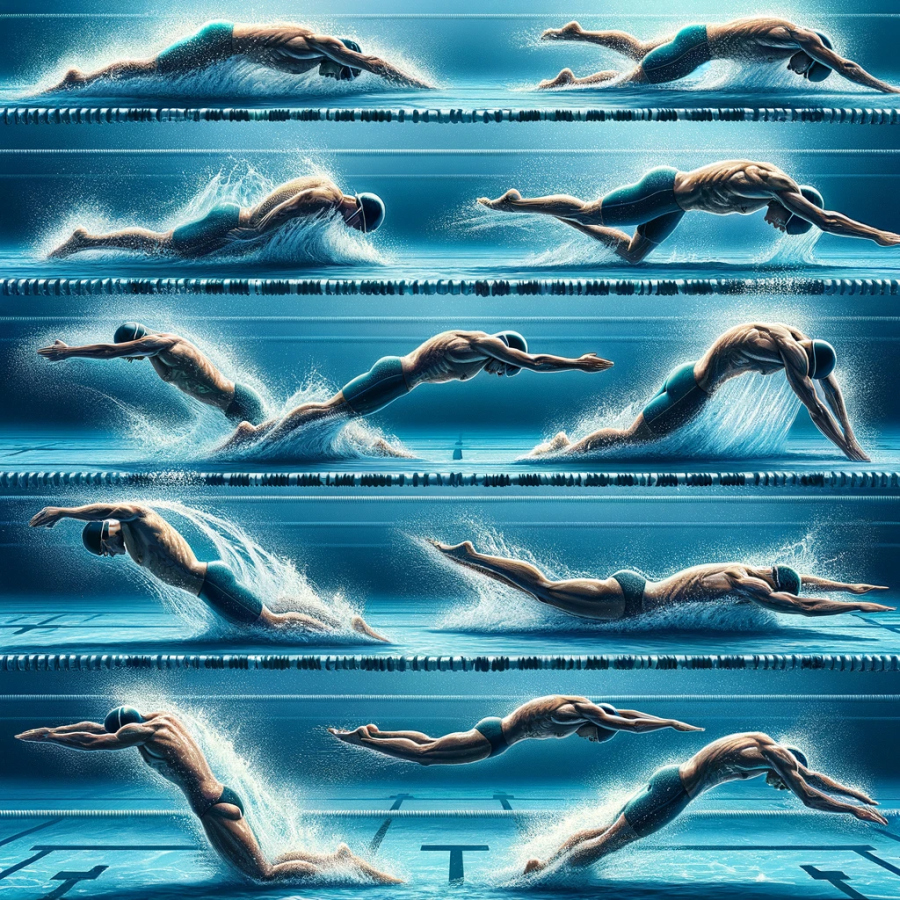不同泳姿之间有何区别和特点？