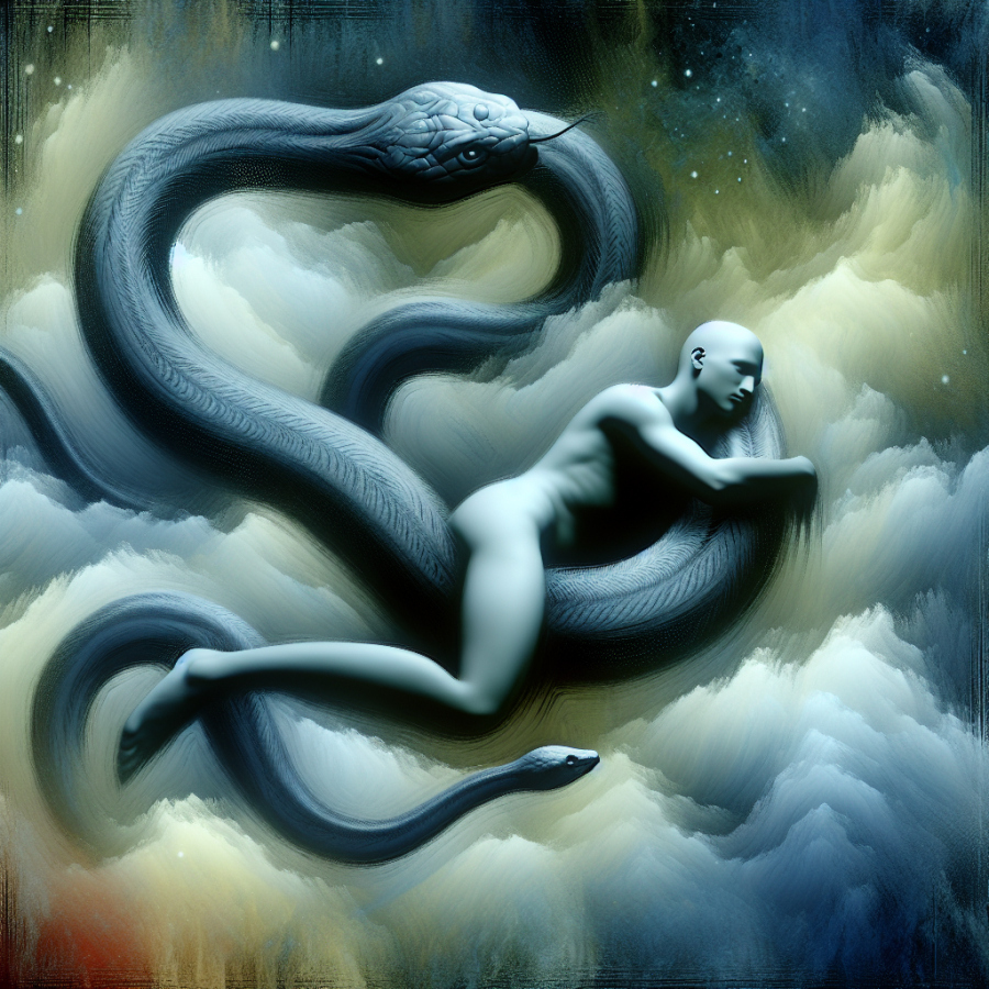 梦见蛇缠身有什么预兆？