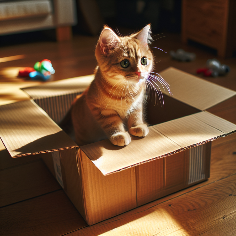猫咪为什么喜欢钻纸箱里？