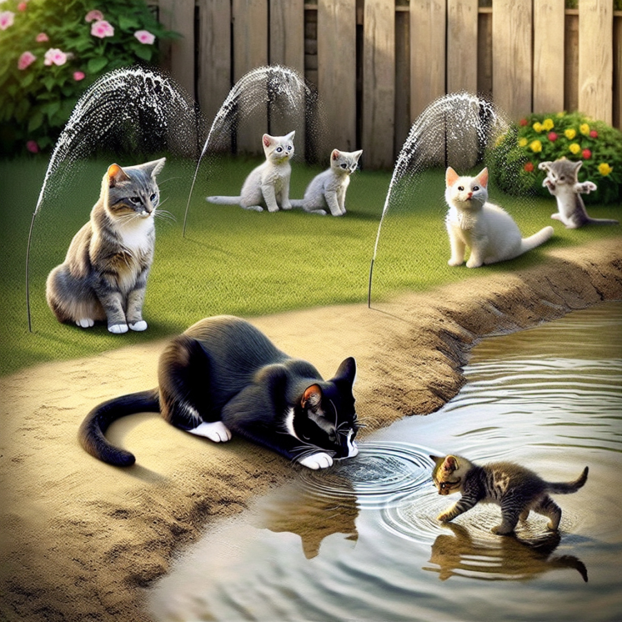 为什么有些猫咪不怕水？