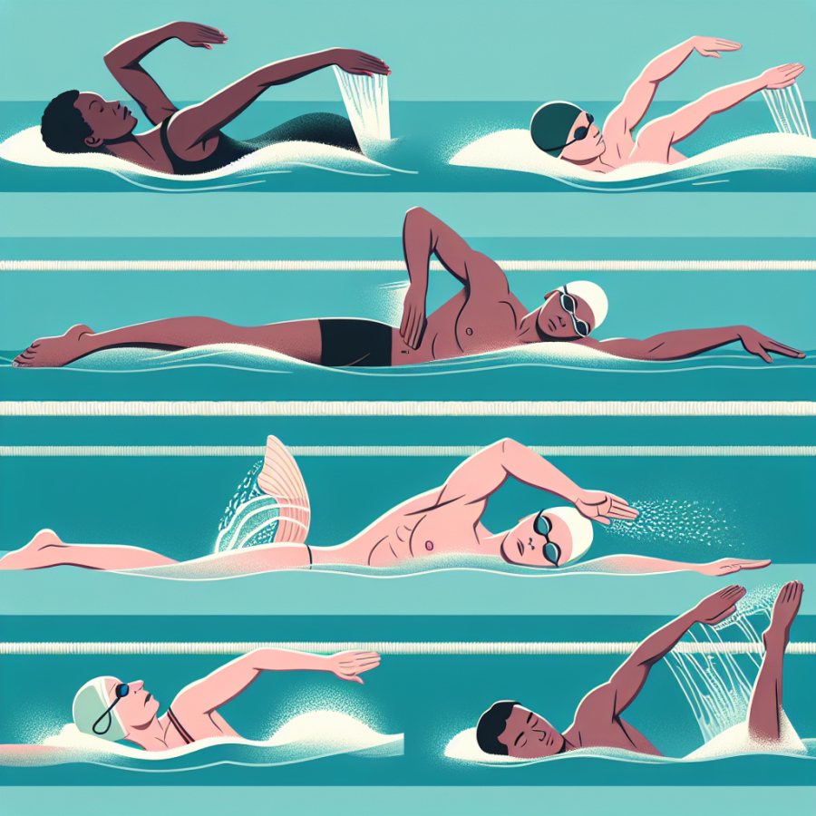 不同游泳姿势的特点是什么？